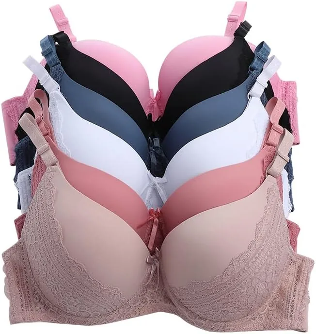 violas secret womens bras 6 pack a to dd cup 42c